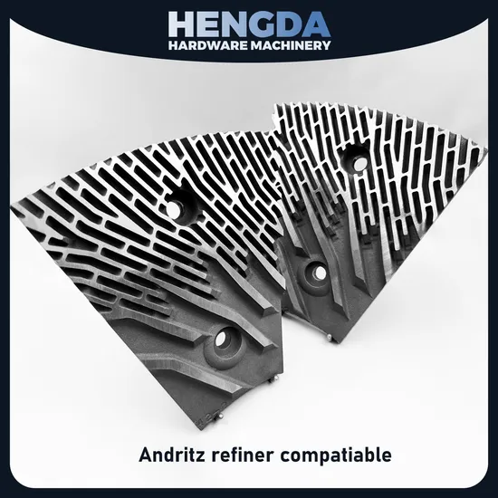 Foma Compatiable Refiner Plate Segments Grinding Disc for HDF MDF Mill