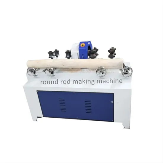 Automatic High Efficiency Wood Round Bar Making Machine for Broom Making