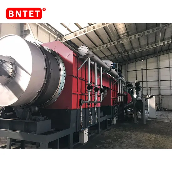 High-Efficiency Horizontal Continuous Carbonization Furnace Stoves Made From Durable Carbon Fiber for Organic Charcoal Production From Coffee Grounds and Rice