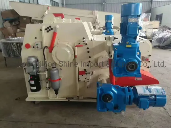 High Efficiency Wood Drum Chipper; Shredder Machine with High Capacity;