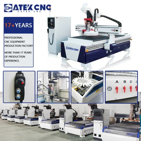 Competitive Price Machine Grooving Cutting Wood Plywood CNC Wood Milling Machine Furniture Production 1325 Atc CNC Router