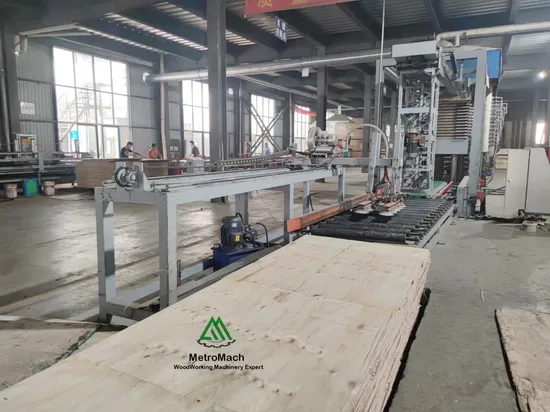 Woodworking Full Automatic High Capacity LVL Production Machine Line
