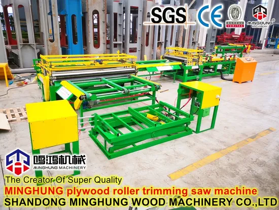 4X8FT CNC Plywood Edge Trimming Saw Plywood Machine