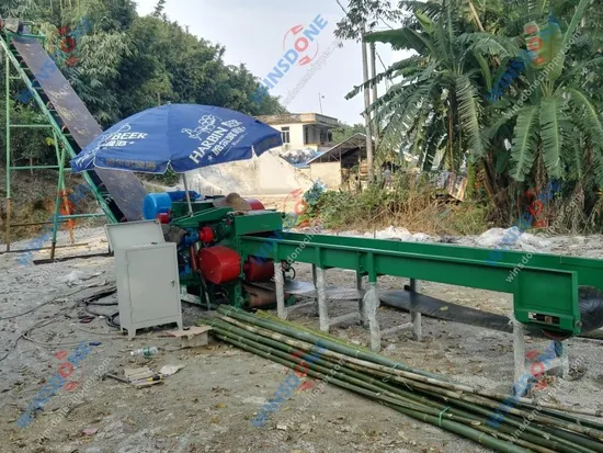 Bx215 Wood Chipping Machine 5-8 M³ /H Drum Wood Chipper