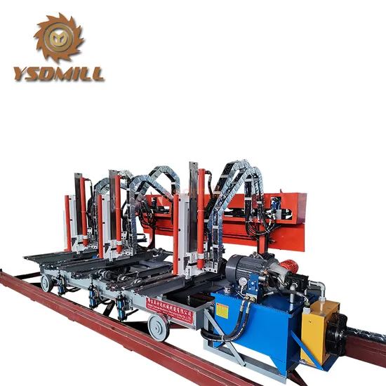 Circular Sawmill with Carriage Round Log Sliding Table Saw Timber Sawmill