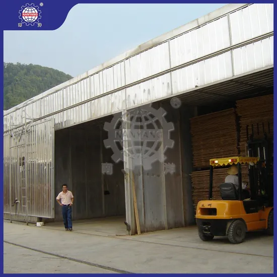 Nanyang 40m3 Wood Drying Kilns Chamber China Manufacturers Aluminum Alloy Myhg-80 Timber Dryer Kiln with Fully Automatic Computer Control System