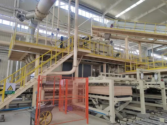 Pb Production Line Multi Hot Press Machine Chipboard Making Machine Supplier 300-2000cbm/Day