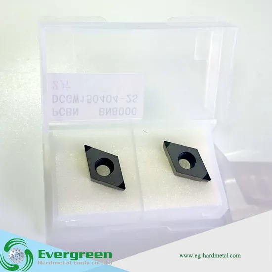 PCD CBN PCBN Turning Insert Dcgw 11t308 Cutting Tool Triangle Inserts Milling CNC for Lathe Machining