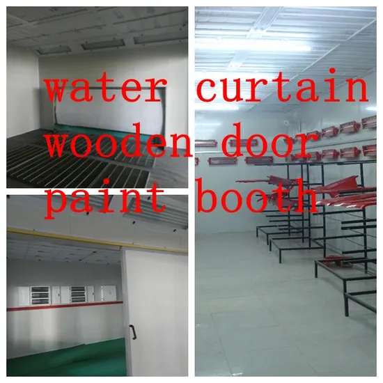 China Gold Supplier Sliding Door Type Wooden Furniture Baking Booth