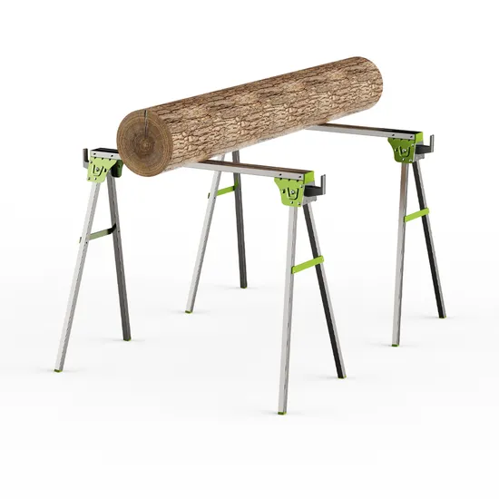 Good Quality Legs Sawbuck Plastic Easy Folding Sawhorse for Wood Wroking
