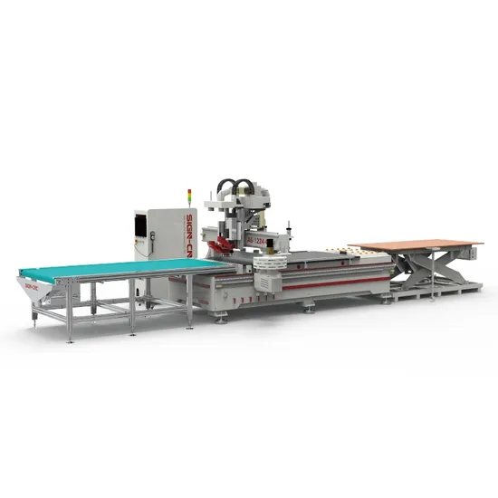 Woodworking Machinery 3 Axis CNC Router 1325 1224 Atc CNC Machine Delta Inverter Syntec Servo Motor
