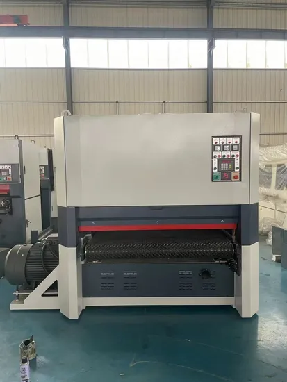 Metal Wide Belt Sanding Grinding Deburring Chamfering Machine Sander Flat Polishing Machine Automatic