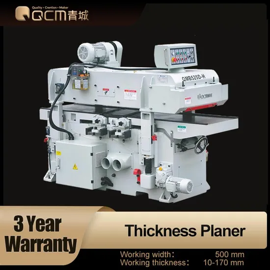 QMB525D-H Woodworking Industy Single Side Planer and Thicknesser