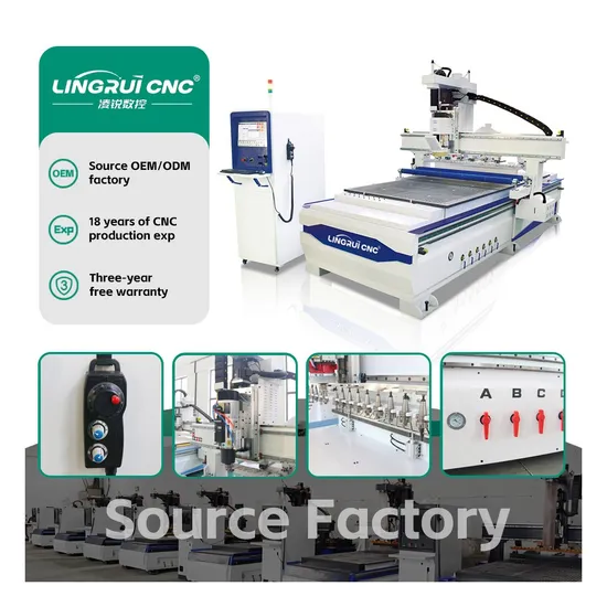4*8FT CNC Router Woodworking Machine 1325 Atc CNC Wood Router for MDF Cutting Wooden Furniture Door Making