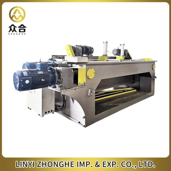 4/8 Feet Log Wood Veneer Peeling Machine for Plywood Making