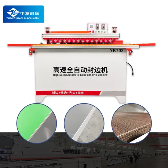 High Speed Edge Bander Machine Woodworking PVC Edgebander Machine Price Wood MDF Laminate Edge Banding Machine