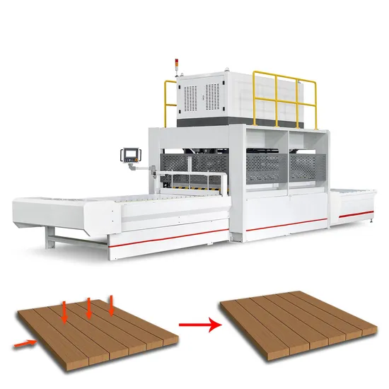 Woodworking Hf Edge Banding Machine for Wooden Door Wood Panels Edge Glued Press Machine