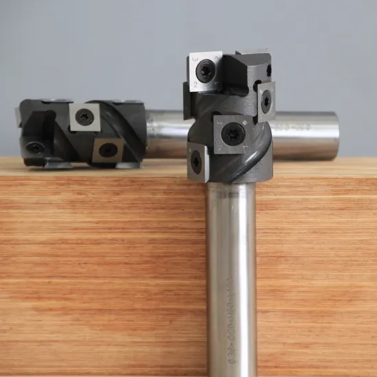 Bottom Cleaning Router Bits Spiral Cutter Head Planer Cutterhead