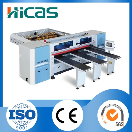 Hicas Precision Automatic Wood Cutting Computer Panel Beam Saw Machine for Cabinet
