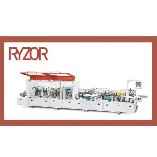 Glue Pot Pressure Wheel Fully Automatic Linear Edge Banding Machine