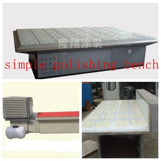 Low Noise Double Inlet Centrifugal Fan Pulse Type Wooden Door Sanding Table