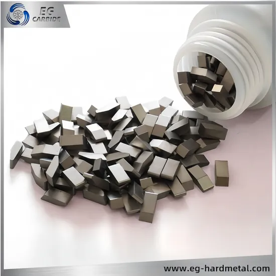 Yg6 C122 Insert Tungsten Cemented Carbide Brazed Tips