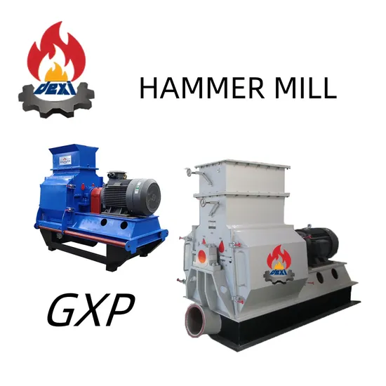 90 Kw 3-4t/H High Efficient Hammer Mill for Wood Chips