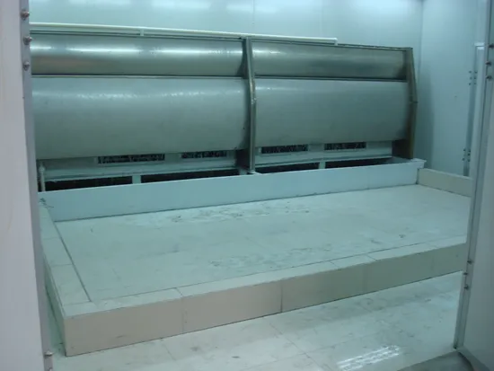Oridinary 380V 3 Phases 50Hz Wooden Furniture Spray-Baking Booth