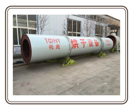 Tony Brand Multifunctional Biomass Rotary Dryer for Biomass Fuel Wood