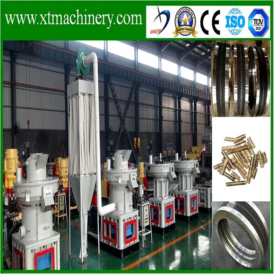 6mm, 8mm Finished Size, 96% Shape Rates, Competitive Priced Wood Pellet Machine