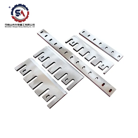 Chipper Knives Suitable Wood Crushing Processing Double Shaft Shredder Blades