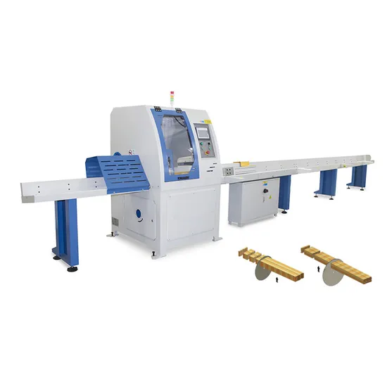 Hicas Woodworking Multiple Rip Circular Saw Wood Cutting Machine for Square Plank