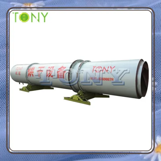 Tony Factory Supply Small Industrial Wood Pellet Sawdust Rotary Drum Dryer