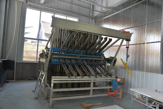 High Performance Shandong Zdqd Rotary Carriers Clamp Wood Panel Compose Carrier Machine