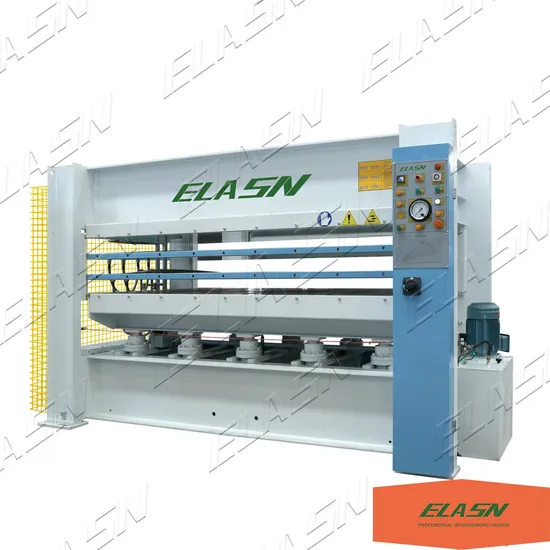 High Quality Wood Veneer Door Skin Laminating Hydraulic Hot Press Machine Ela4X8/16