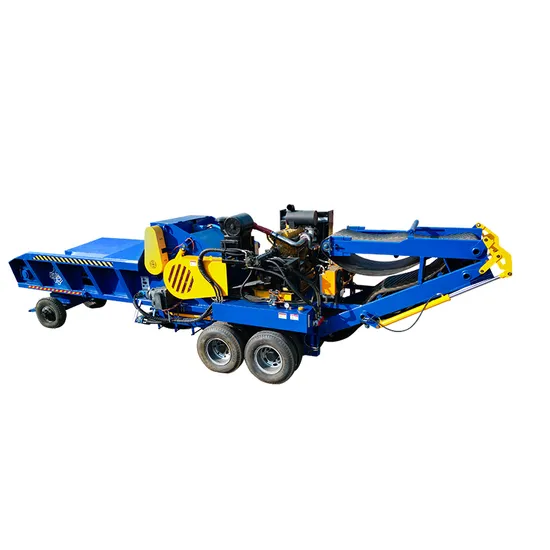 Mobile Professional Wood Chipper Wood Chip Machine Shredder