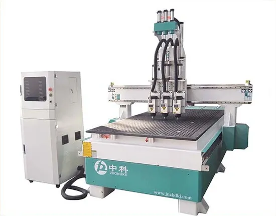 Pneumatic Three Heads Atc Model Wood CNC Router Machine/Cabinet Door Making Machine/Wood Engraving Machine