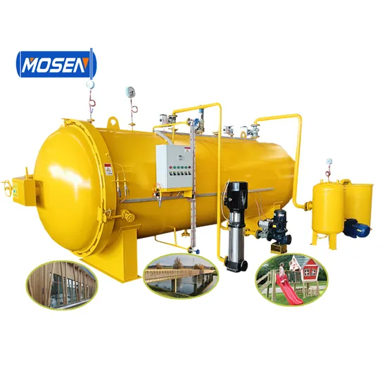 Industrial Timber Pressure Vacuum Treatment Autoclave for CCA Wood Impregnation Plant