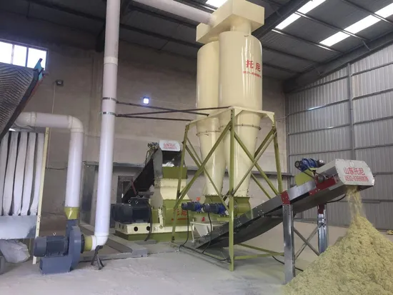 Tony Factory Design Biomass Waste Wood Pellet Manufacturing Line