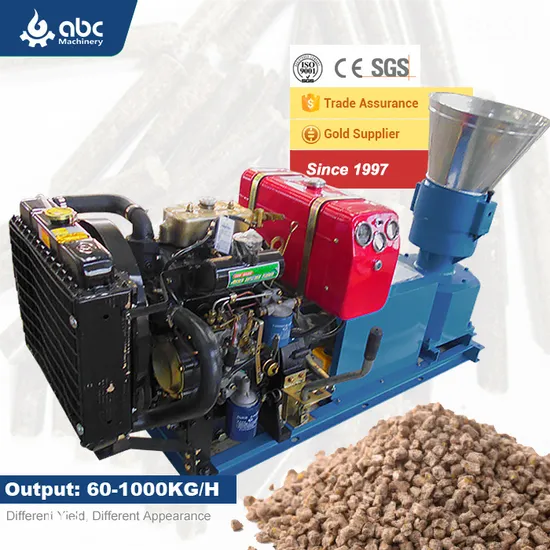 Newly Update New Durable Small Mini Flat Die Wood Bagasse Pellet Machine for Making Pine, Biomass, Sawdust, Cotton Stalk Pellets