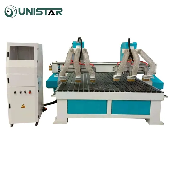2040 1530 2030 CNC Multi-Head Wood Carivng Machine for Wood/MDF Materials