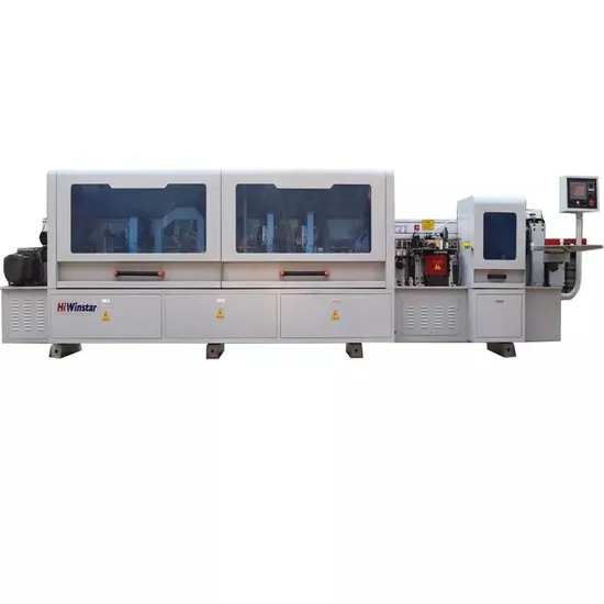 Woodworking Automatic Double glue Pot Narrow Edge Banding Machine