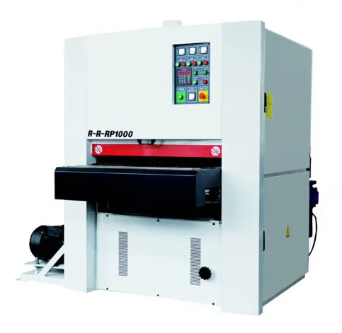 Professional Wide Belt Sander with Integrated Planing Function