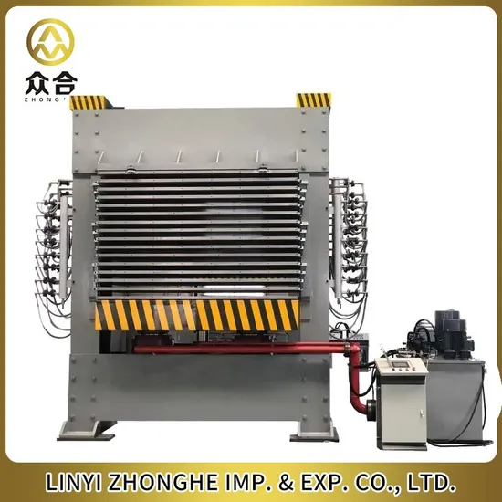 Multilayer Hydraulic Plywood Veneer Hot Press Machine