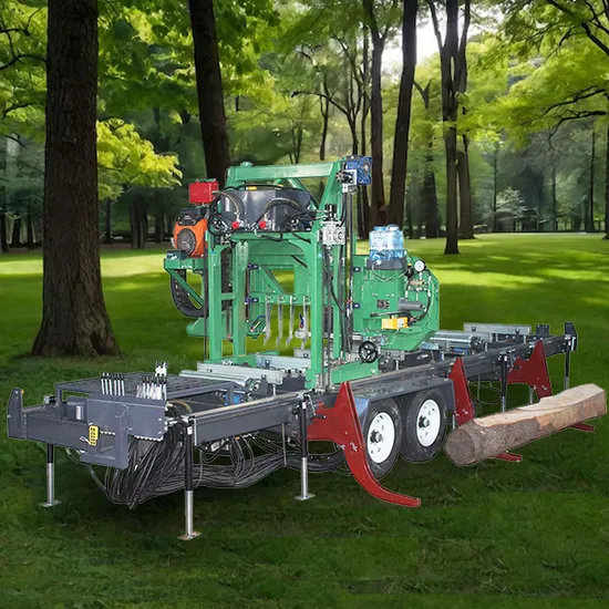 Cheap Wood Sawmill Machine, Wood Cutting Band Sawmill