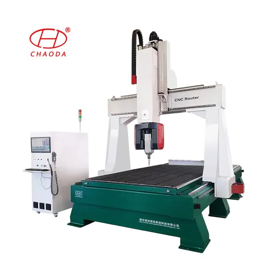 Factory Supply! 3D 5 Axis CNC Wood Router Engraving Machine with Rotary Device