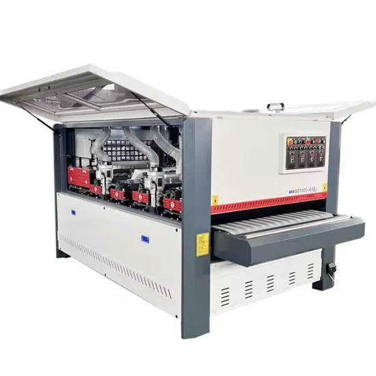 Automatic Wood Sand Polishing Machine Woodworking Profile Brush Sanding Machine