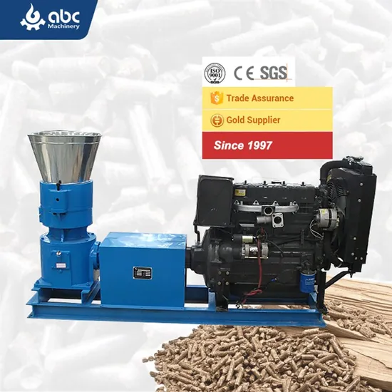 Widely Used New Durable Small Flat Die Mini Biomass Hay Pellet Machine for Making Pine, Wood, Sawdust, Bagasse Pellets