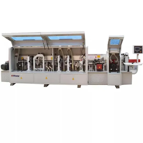 Ws486j Kdt Type Pre-Milling Fully Automatic Straight Line PVC Edge Banding Machine with Corner Rounding Trimming