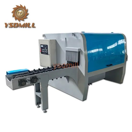 Wood Circular Cut off Saw Machine for Cross Cutting off Multi Rip Blade Wood Saw Machine